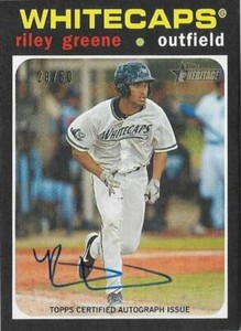 2020 Topps Heritage Minors Baseball Pick Complete Your Set 1-220 AUTO SP JERSEY