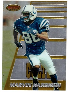 1996 BOWMAN'S BEST #165 MARVIN HARRISON ROOKIE - Picture 1 of 1