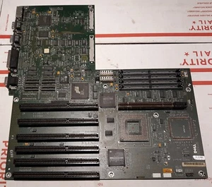 M47)   Vintage 1992 Dell Motherboard, Server? #A04, 28964A0EJJ. Not Tested. - Picture 1 of 7