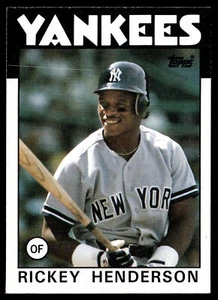 Rickey Henderson 1986 Topps #500 New York Yankees - Picture 1 of 2