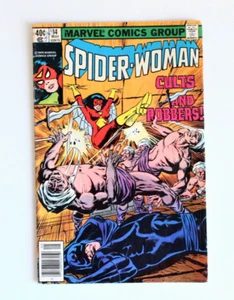 Spider-Woman #14 Marvel Comic Book Group 14 de mayo de 1979 Edad de Bronce Lindsay McCabe - Imagen 1 de 8