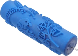 7'' Decorative Rubber Paint Roller with Design Patterns for DIY Wall and Floor D - Picture 1 of 12