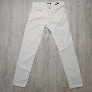 Antony Morato Men's Skinny Barret Trousers Size 50/36 Cotton Blend Stretch White - Picture 1 of 9