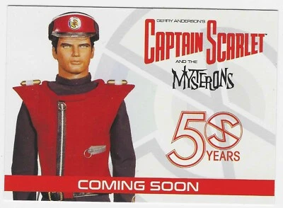 Captain Scarlet And The Mysterons 50th Anniversary Unstoppable Cards Promo Card - Image 1 of 2
