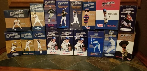 Milwaukee Brewers SGA Bobbleheads Pick Your Favorite 2005-08 Brewers Bobblehead Cover