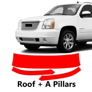 Roof+A Pillars PreCut Paint Protection Film For GMC YUKON DENALI BASE 2007-2014 - Picture 1 of 6