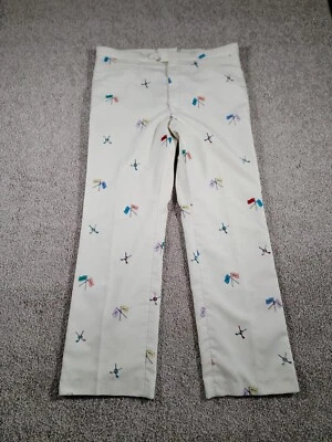 Vintage 70s Sansabelt Pants Golf Country Club Caddyshack Chino Size 38x30 Rare - Image 1 of 4