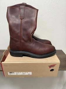 Red Wing 1132 Pull-on Boot USA Made Size 10.5 B Soft Tow 11 Inch With Box NOS - Picture 1 of 7