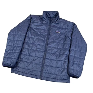Patagonia Jacket Kids XL 14 Nano Puff Brick Quilt Slowfashion - Picture 1 of 13