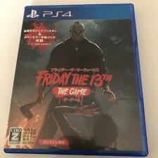 Friday The Thirteen PlayStation4 PS4 Used Japan Action Boxed Tested Working
