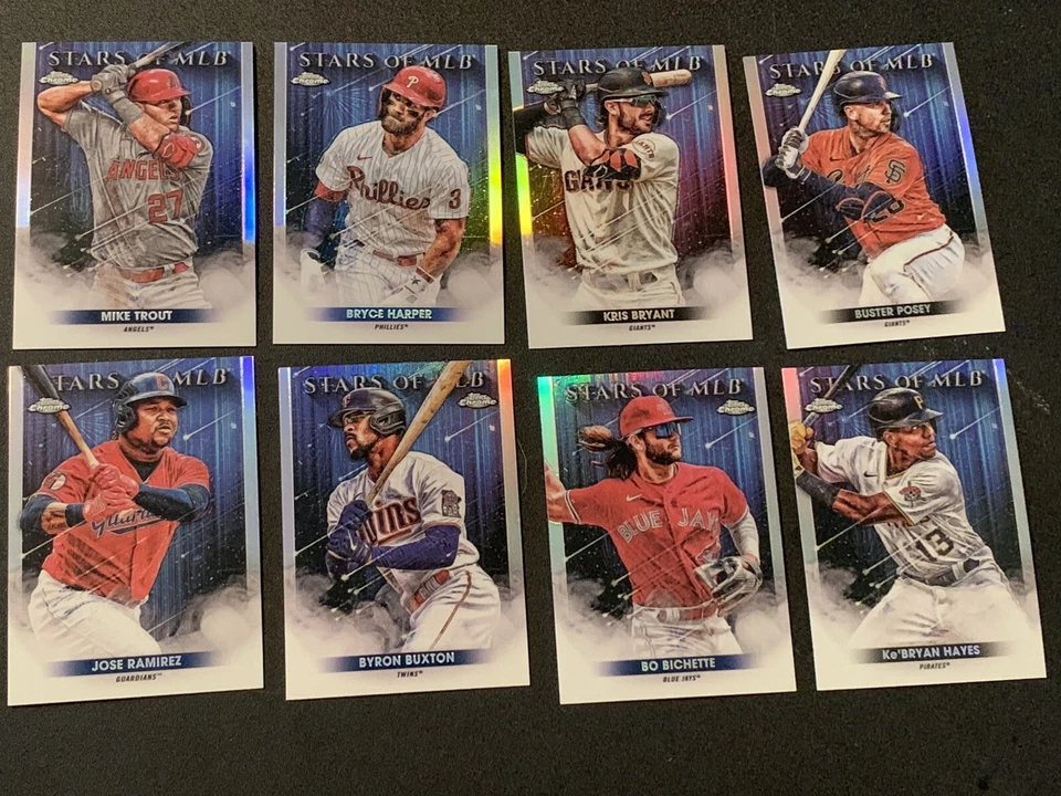 2022 Topps Series 1 Baseball Stars of MLB CHROME Inserts - Image 1 of 1