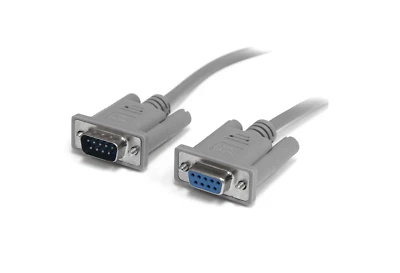 StarTech SCNM9FF 10 ft (120") DB9 F/F RS232 Serial Null Modem Cable - Image 1 of 3