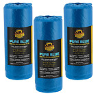 95" Wide X 44' Long Roll of Pure Blue Pre-Folded Making Film, 3 Pack - Overspray