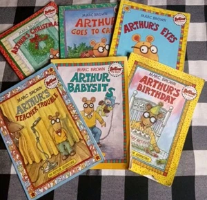 Lot Of 6 Arthur Adventure Children's Paperback Books by Marc Brown - P - Picture 1 of 23