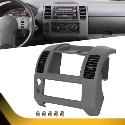 For 05-20 Nissan Frontier Center Dash Console Instrument Panel Cluster Lid Bezel - Image 1 of 4
