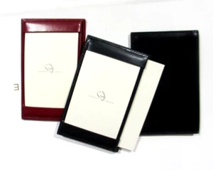 Grafik Bild Jotter Leder persönliche Tasche nachfüllbar 24 Karten Lst $ 52 SCHWARZ - Bild 1 von 9