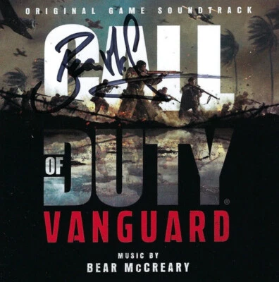 Call of Duty: Vanguard (2021) Videogame Score CD / signed Composer Bear McCreary - Bild 1 von 2