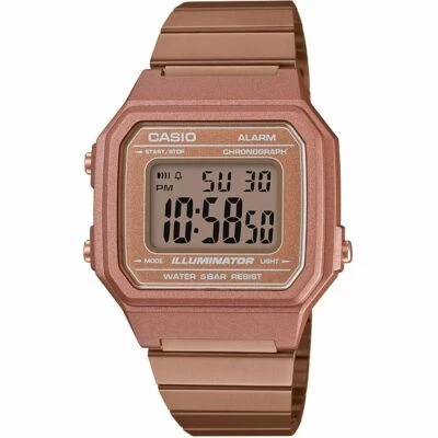 CASIO B650WC-5ADF OROLOGIO UOMO DONNA UNISEX ROSE' ACCIAIO DIGITALE SOTTOCOSTO - Immagine 1 di 4