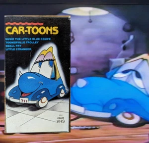 CAR-TOONS (1989 VHS) - Vintage Cartoons Ft. Susie The Little Blue Coupe - TESTED - Imagen 1 de 14