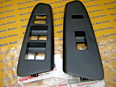 Toyota Tacoma Power Window Master Switch Bezel L and R OEM Black 2012-2015 - Image 1 of 4