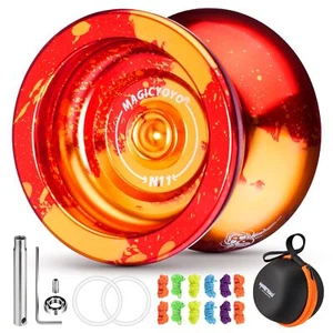 MAGICYOYO Professional Unresponsive Yoyo N11 Dual Purpose Alloy Aluminum Yoyo - Picture 1 of 9