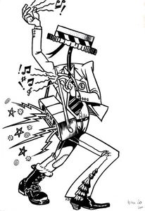 FILIPPO SCOZZARI - Original Tafel Der Tänzer - Bild 1 von 1