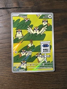 Pidgey - 207/197 Obsidian Flames Illustration Rare Pokemon - NM/MINT - Picture 1 of 6