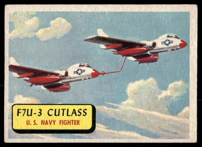Cutlass 1957 Topps Planes Card #3 (EX) - Image 1 of 2