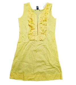 Antilla Femme Yellow Casual Maxi  Dress Size Medium - Picture 1 of 14