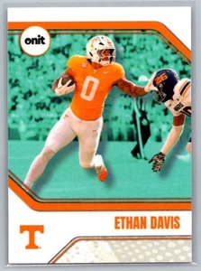 Ethan Davis Teal Insert Tennessee Volunteers 2025 Onit Football - Picture 1 of 1