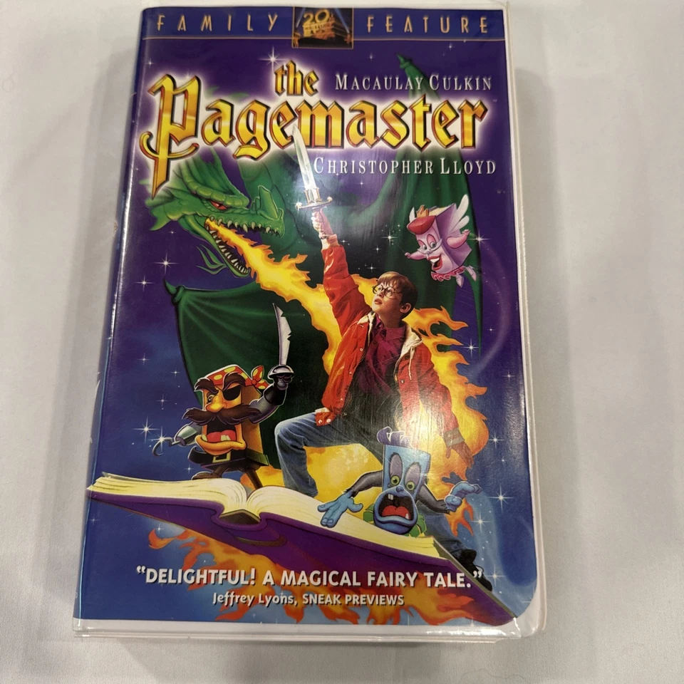 The Pagemaster (VHS, 1996) Macaulay Culkin  Foto 1 de 4