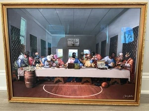 Impresión enmarcada Criss Bellini “The Last Deal” edición limitada autenticada - Imagen 1 de 6
