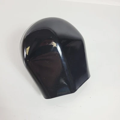 Capa de chifre preta revestida a pó genuína Harley Davidson OEM Touring Softail Dyna - Imagem 1 de 4