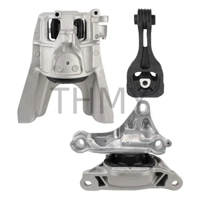 Fit For 2016-2019 Honda Civic 2.0L AUTO Engine Motor Transmission Mount Set M892 - Image 1 of 4
