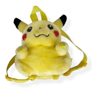 Pokemon Pikachu Plush Backpack Kids Adjustable Straps Toy Nintendo Nintendo Plus - Picture 1 of 12