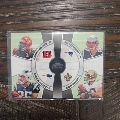 2010 Topps Prime Gronk Hernandez Gresham Graham RC Rookie #40-8 - Image 1 of 2