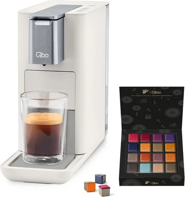 Tchibo Qbo ESSENTIAL Premium Kapselmaschine inkl. 16 recyclebare Qbo Kapseln - Bild 1 von 4