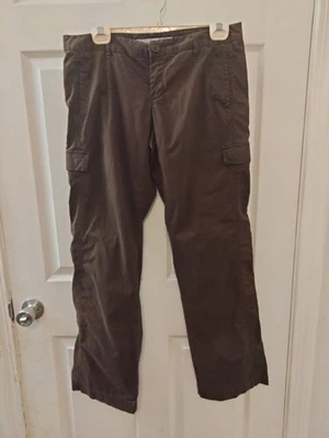 Old Navy Chocolate Cargo Pants Low-rise Size 8 - Image 1 of 4