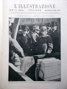 L'Illustrazione Italiana del 19 Marzo 1922 Mazzini Filippo Fiume Creta Somalia - Picture 1 of 1