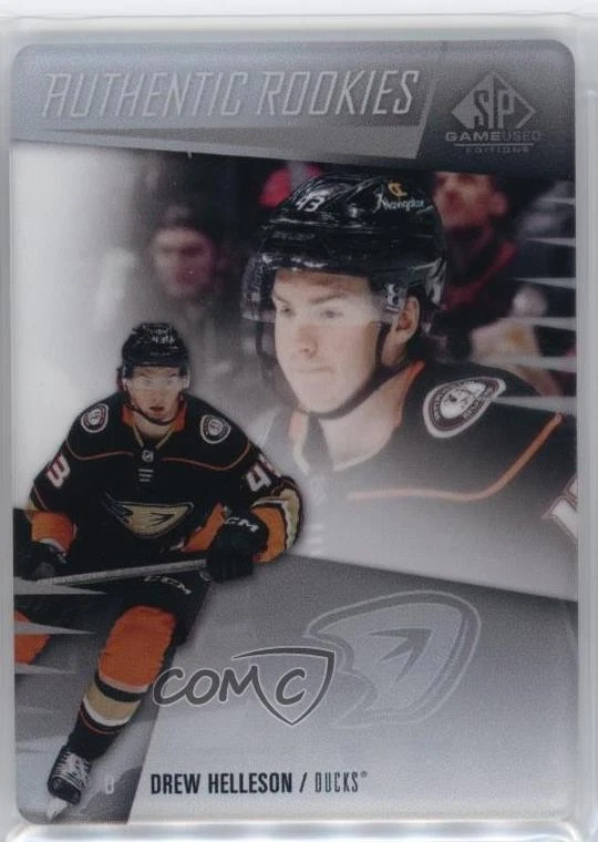 2023-24 SP Game Used Authentic Rookies Crystal /25 Drew Helleson #261 Rookie RC - Image 1 of 2
