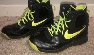 Nike Stasis ACG GS Black Volt Lace Up Boots Kids Sz 7Y - Picture 1 of 11