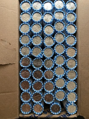 2024-D Jefferson Nickel OBW Full Roll (40 Coins) From Original Bank Box - Image 1 of 2