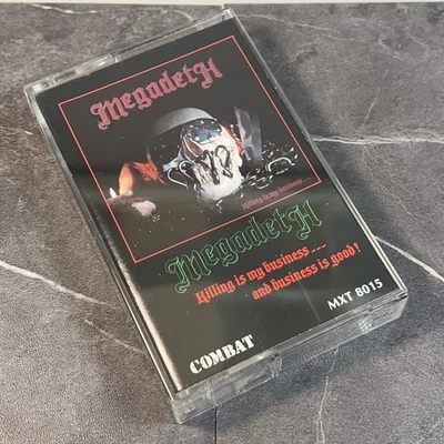 Megadeth Killing Is My Business And Business Is Good Cassette Tape  - Image 1 of 4