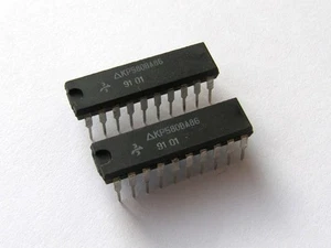 KR580VA86 / P8286 / ehemalige UdSSR Oktalbus-Transceiver MENGE = 8 - Bild 1 von 2