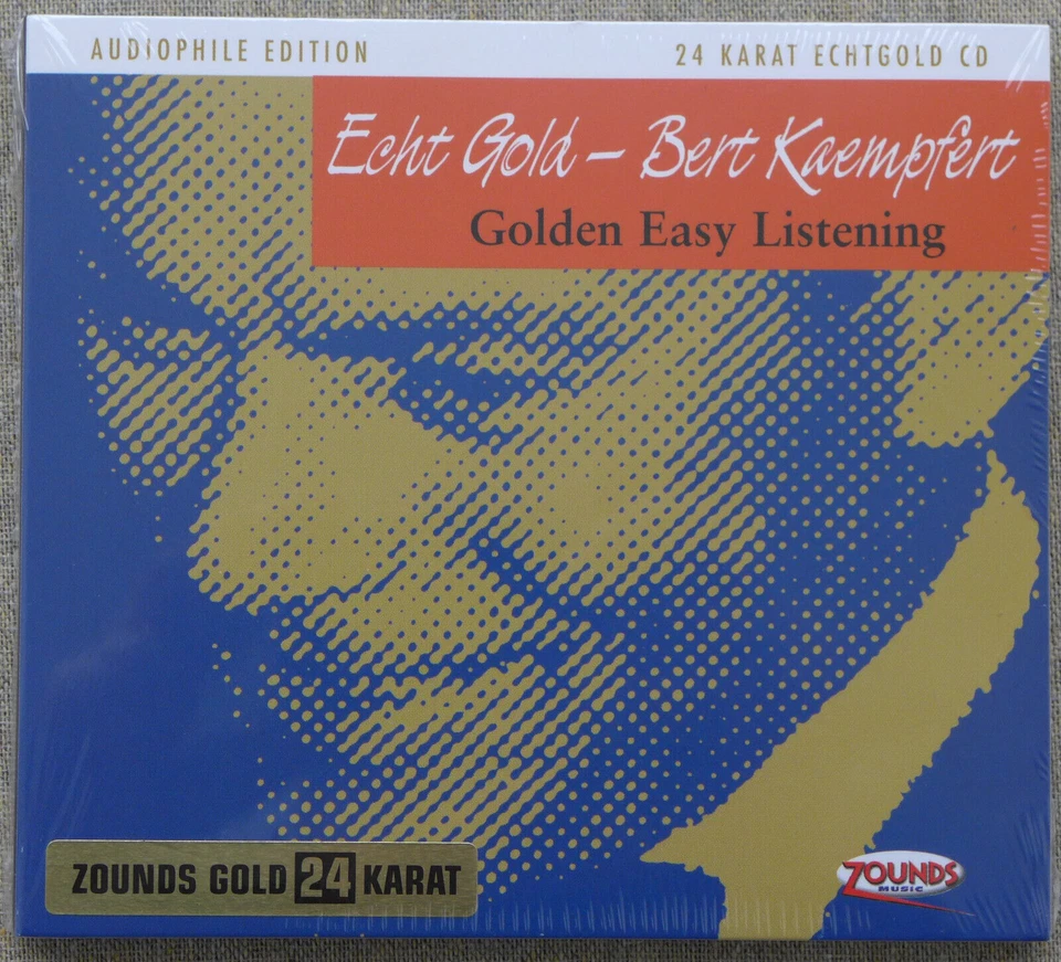 Kaempfert Bert golden Easy Listening 24 Karat Zounds Gold CD audiophile Edition