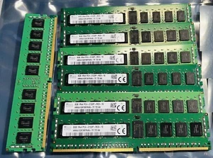 8x SK Hynix - 8GB (64GB) - HMA41GR7AFR4N - 1Rx4 PC4-2133R - inkl. VAT - Bild 1 von 1