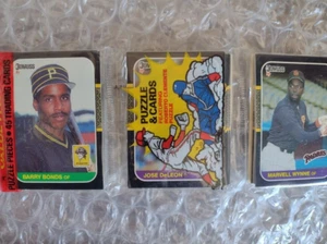 1987 Donruss Rack Pack Top Barry Bonds baseball MLB - Picture 1 of 2