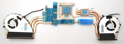 Genuine New MSI GE72VR GP72VR CPU + GPU Fan w/ Heatsink PAAD06015SL N404 N402 - Image 1 of 4