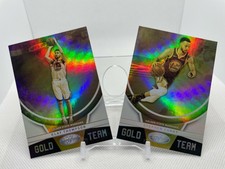 2019-20 CERTIFIED (LOT OF 2) GOLD TEAM STEPHEN CURRY/ KLAY THOMPSON~~SPLASH BROS
