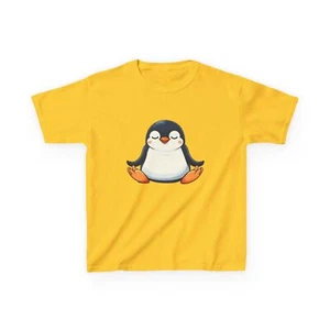 Adorable Penguin Kids Tee, Fun Gift for Children, Casual Wear, Birthday Party - Picture 1 of 41